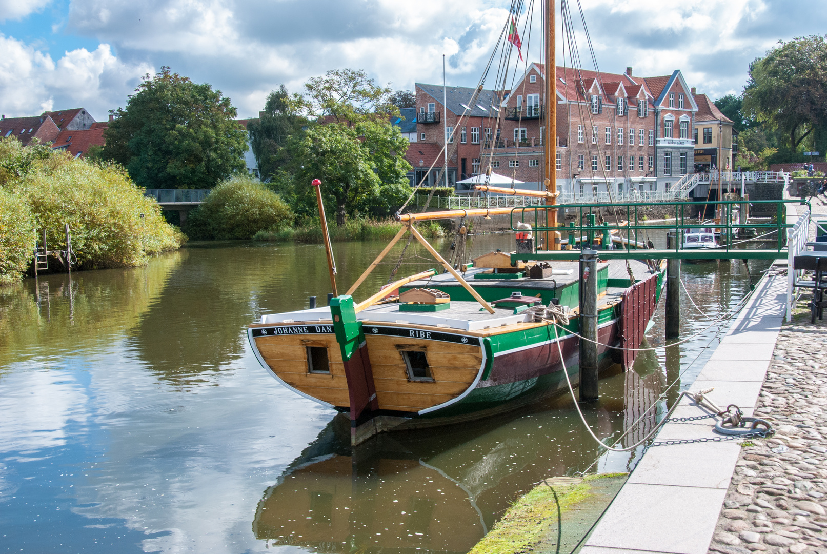 Im Hafen von Ribe 