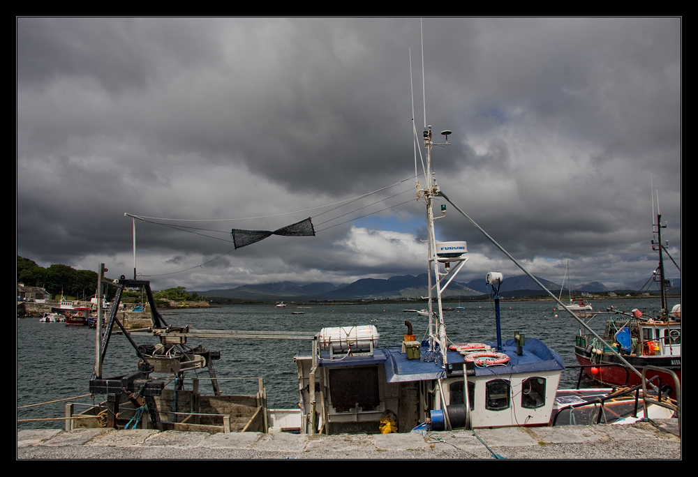 Im Hafen von Roundstone