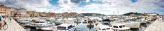 Im Hafen von Rovinj