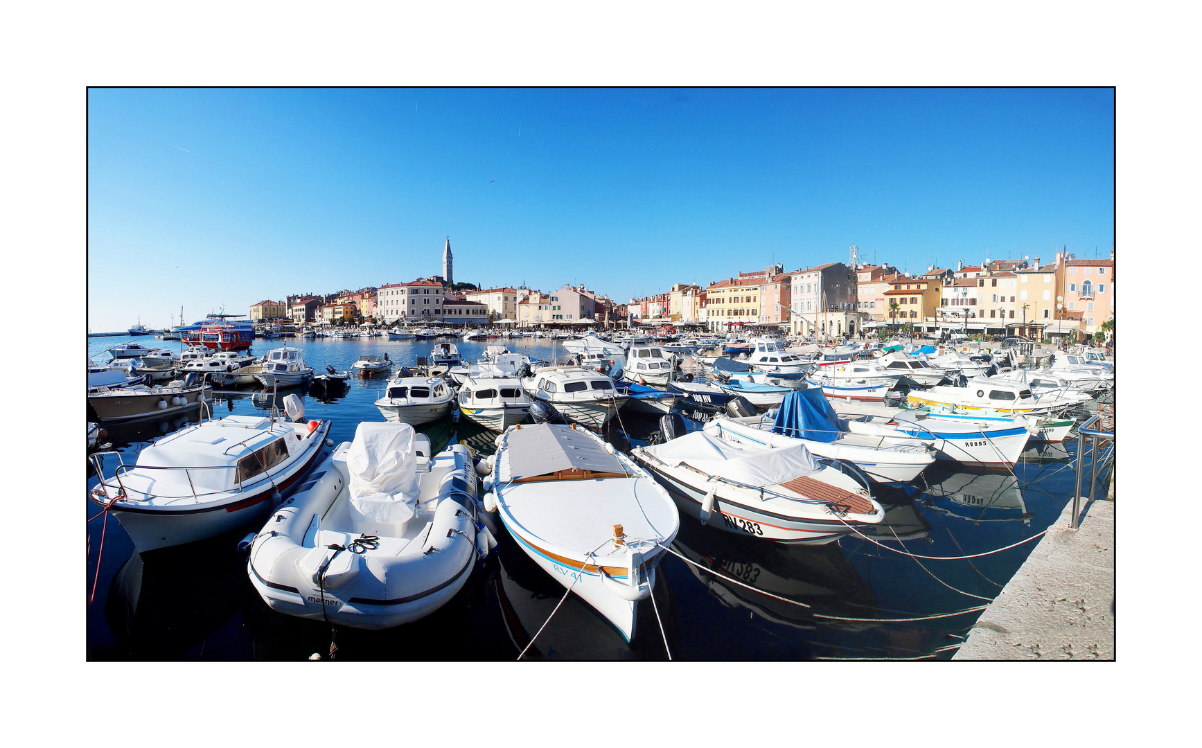 Im Hafen von Rovinj