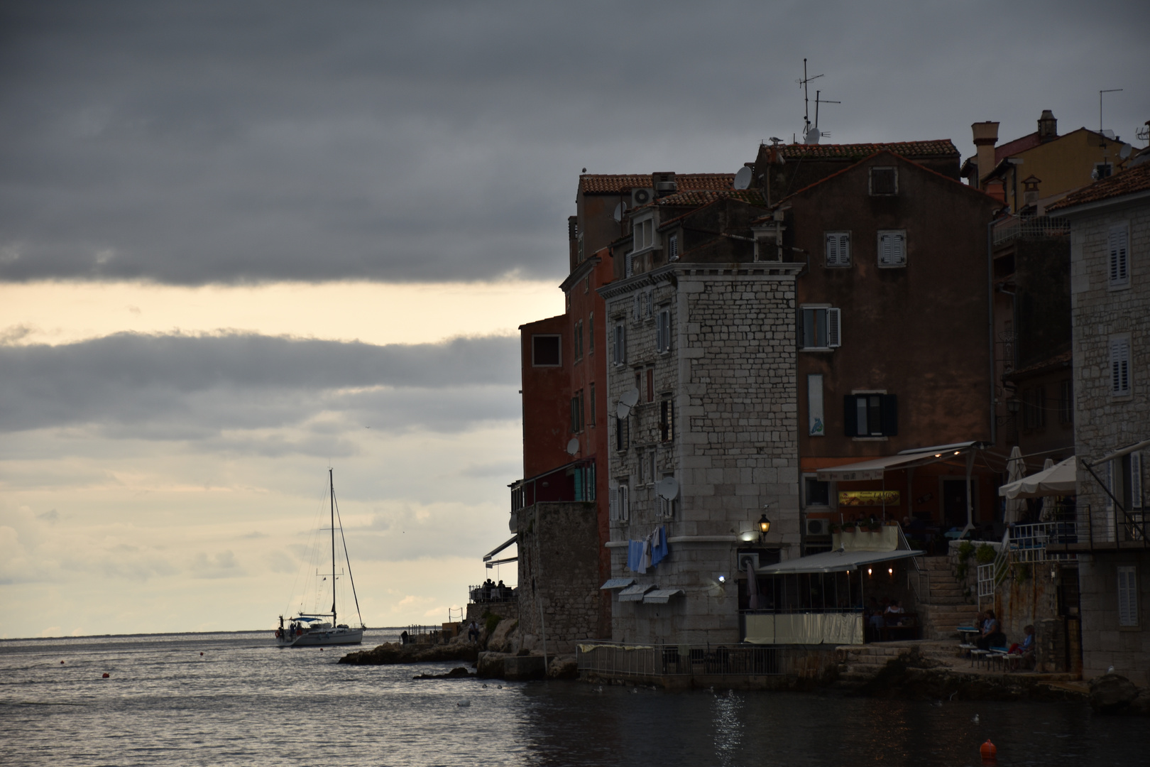 Im Hafen von Rovinj, Istrien