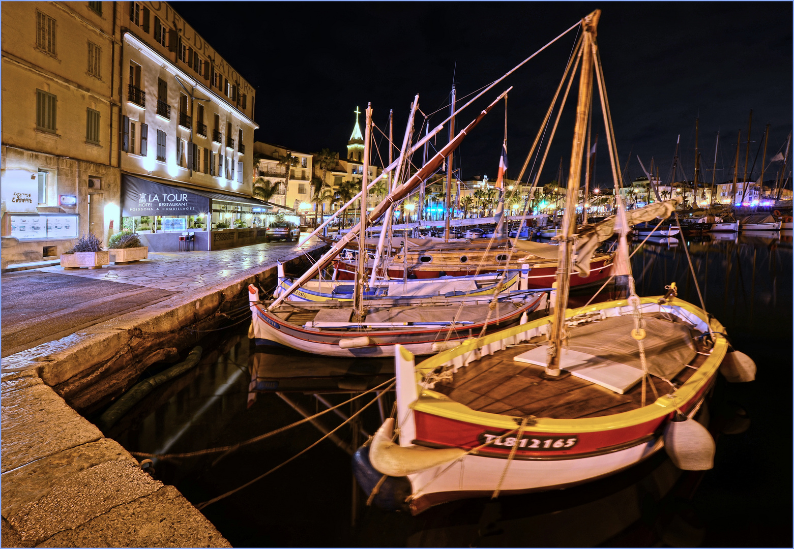 Im Hafen von Sanary sur mer