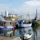 Im Hafen von Sassnitz auf Rügen .....