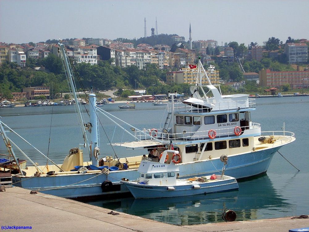 Im Hafen von Sile (sprich Schile), ca. 50 Km von Istanbul entfernt