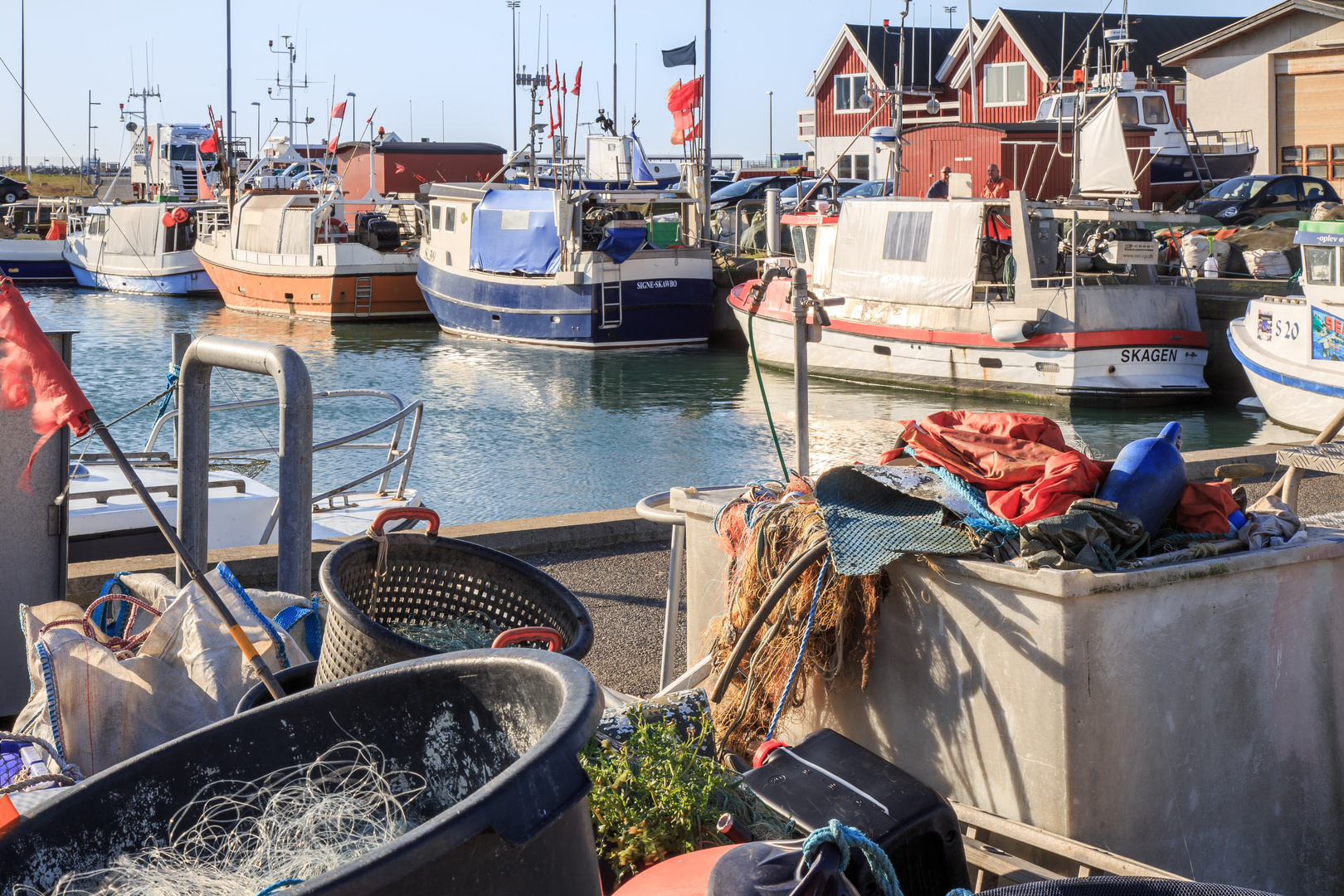 Im Hafen von Skagen