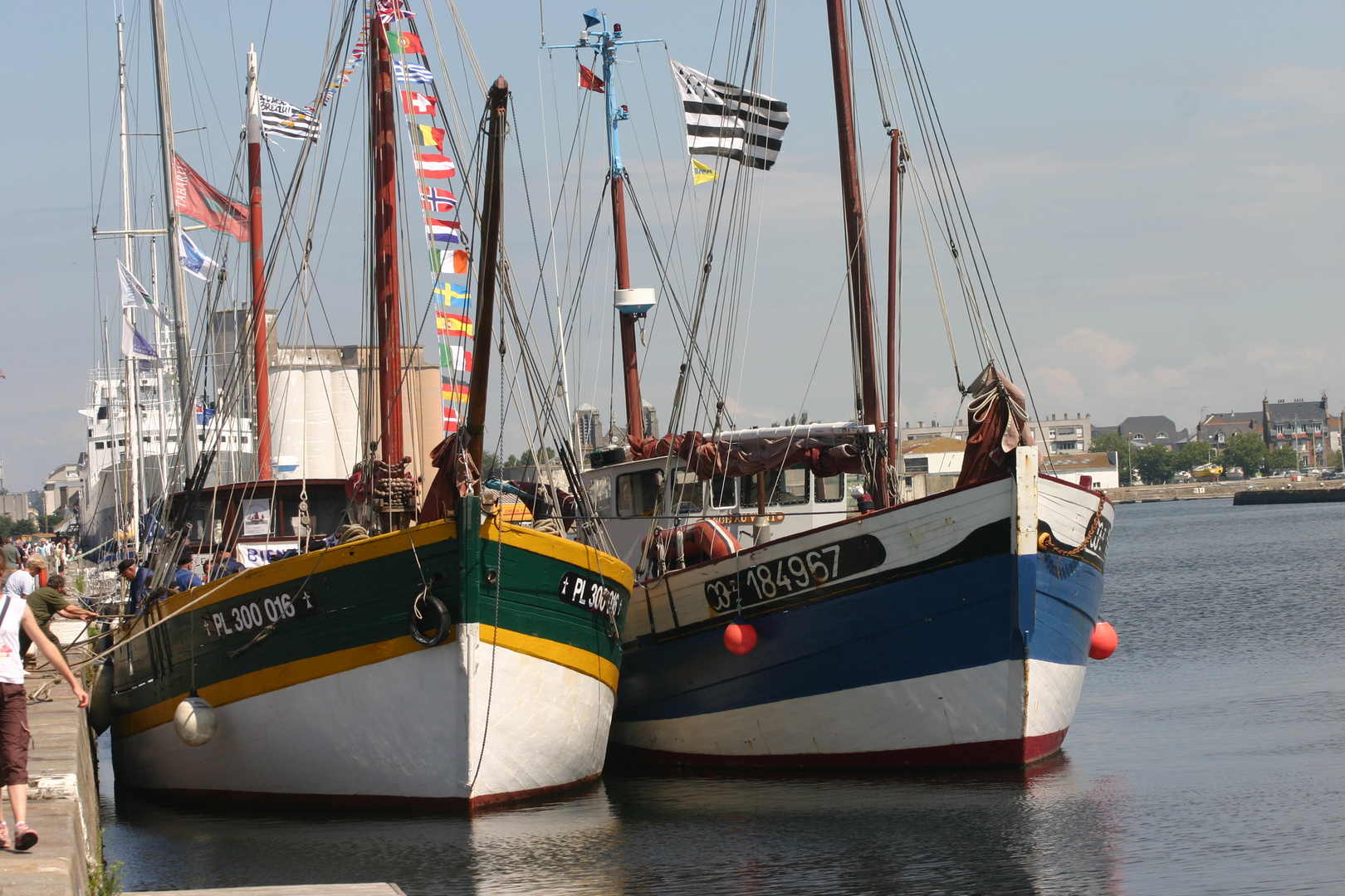 Im Hafen von St. Malo