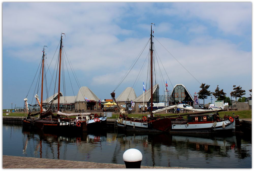 Im Hafen von Stavoren in Holland