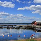 Im Hafen von Stora Rör, Öland am Kalmarsund