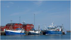 im Hafen von Strandby