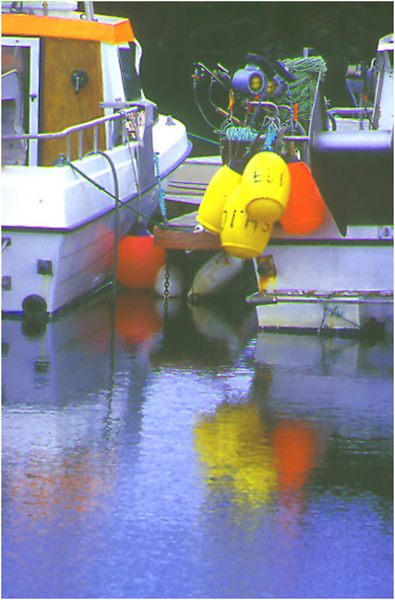 im Hafen von Stykkisholmur