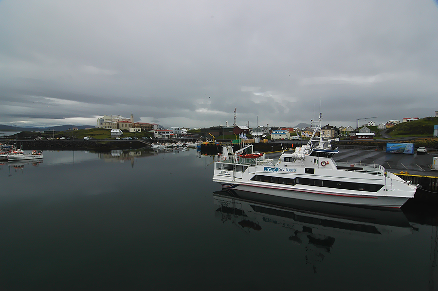 im Hafen von Stykkisholmur Island