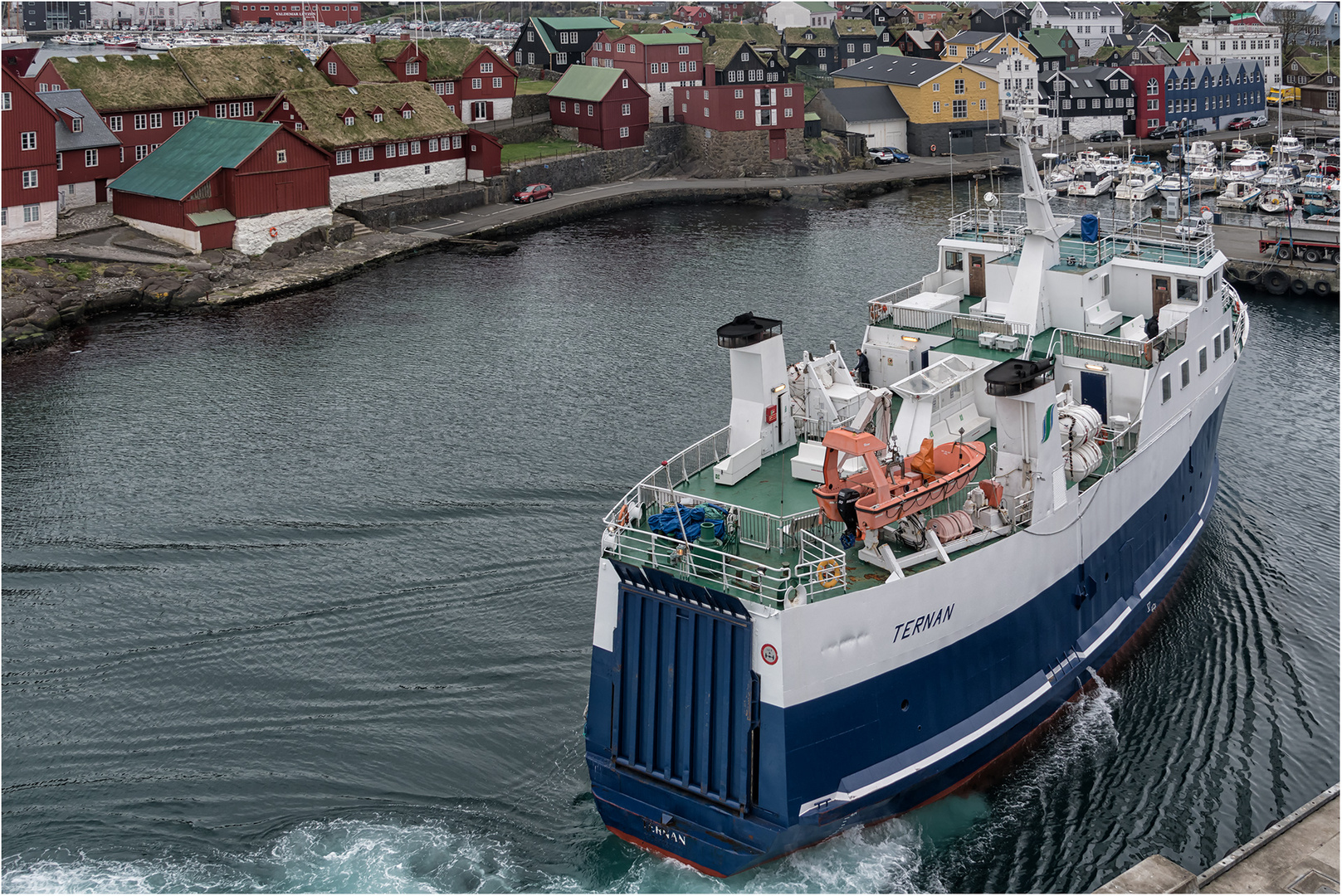 Im Hafen von Tórshavn