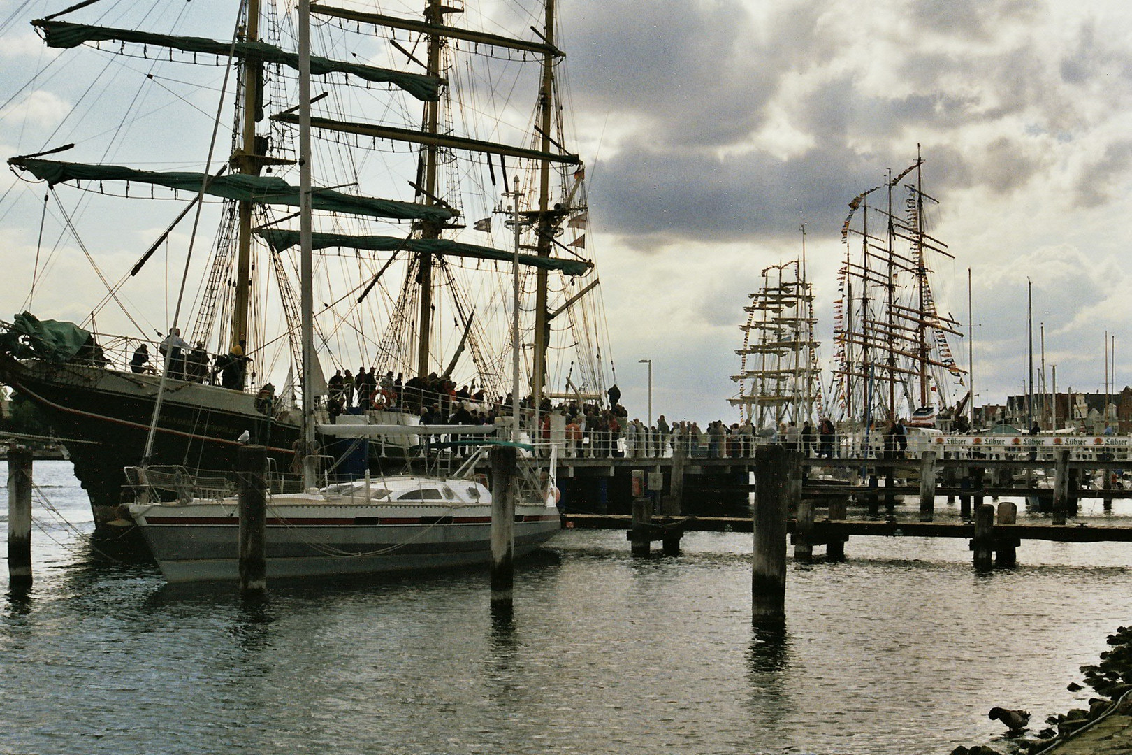 Im Hafen von Travemünde