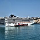 Im Hafen von Valetta, auf Malta