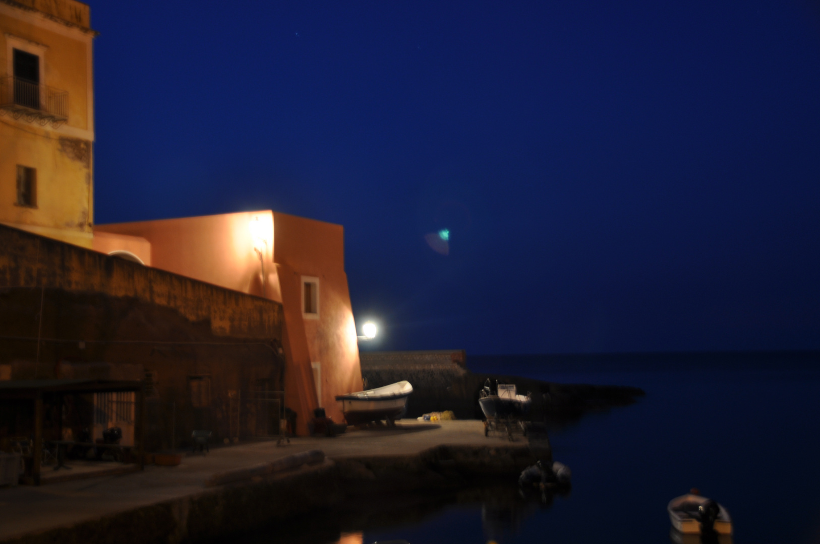 Im Hafen von Ventotene