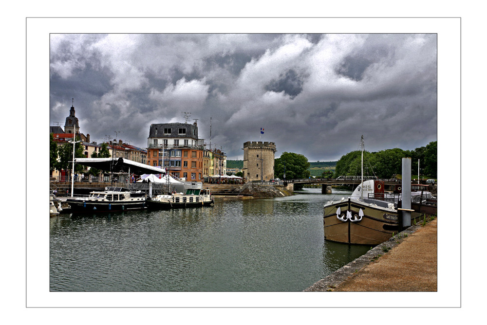 im Hafen von Verdun