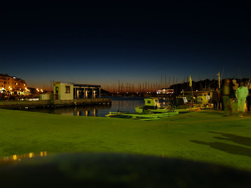 Im Hafen von Vrsar/Kroatien