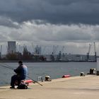 Im Hafen von Warnemünde