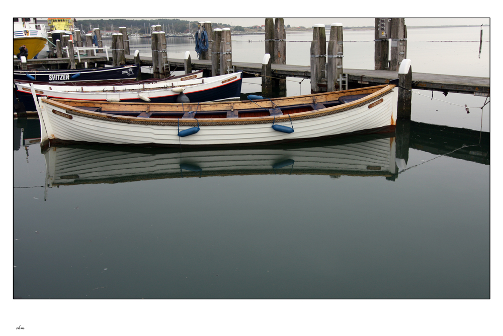 Im Hafen von West - Terschelling