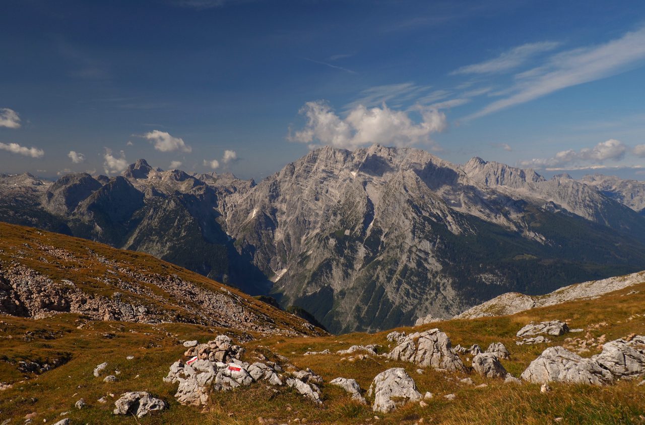 Im Hagengebirge, der Watzmann