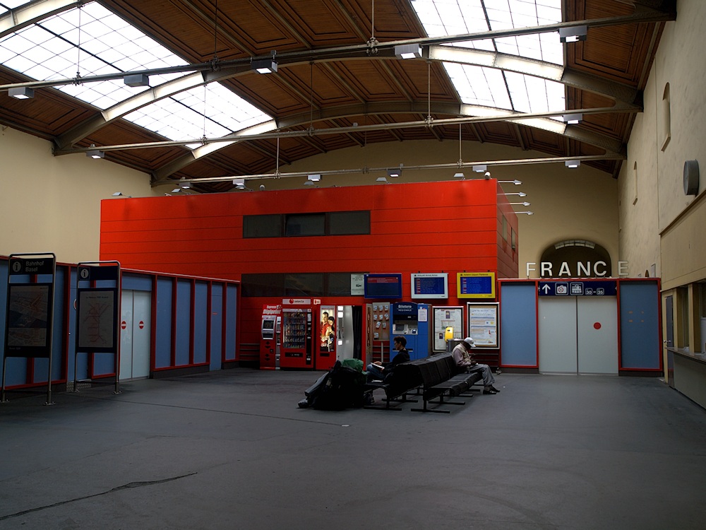 Im Hauptbahnhof Basel vergessen