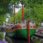 im Hauptkanal in Papenburg