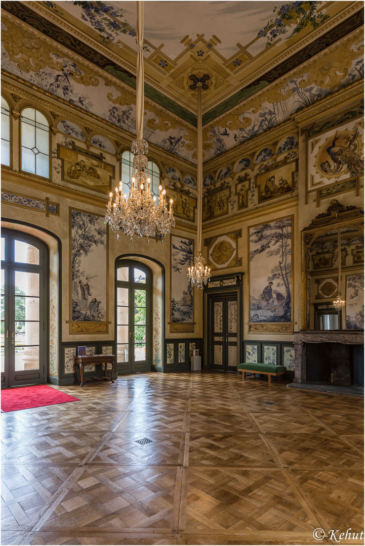Im Hauptsaal Bergpalais (2) Schloss und Park Pillnitz