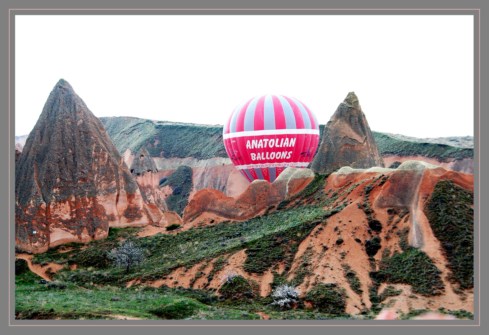 ....im Heißluftballon über Kappadokien