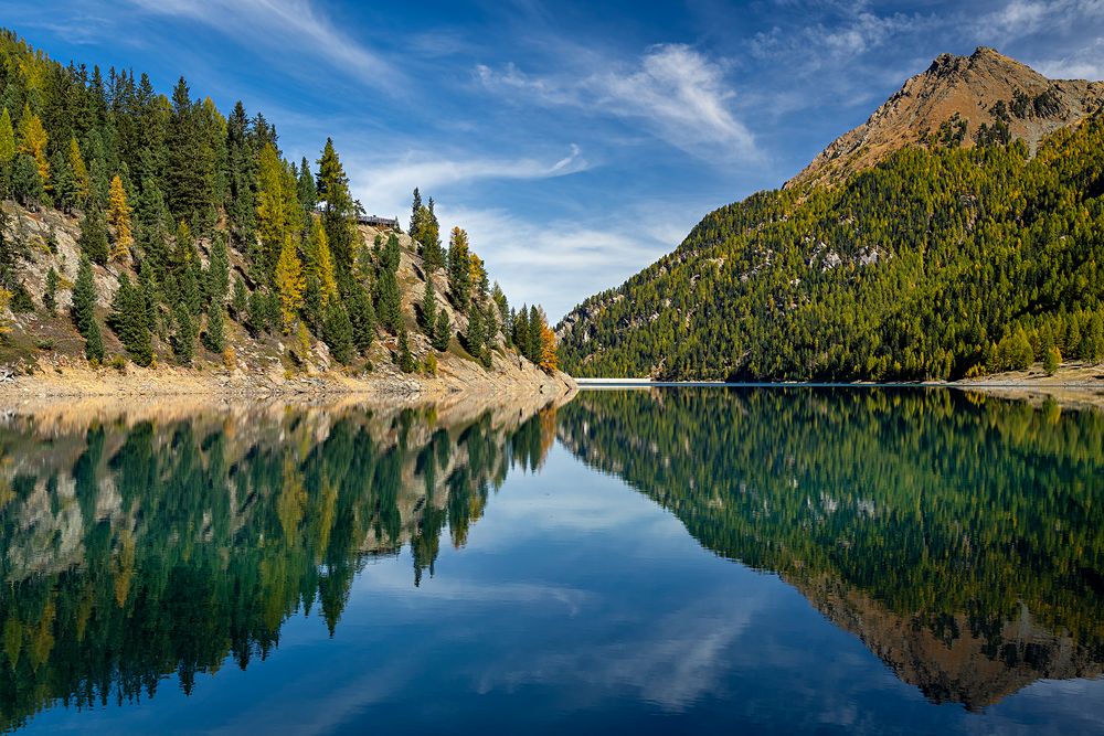 Im Herbst am Zufrittsee...