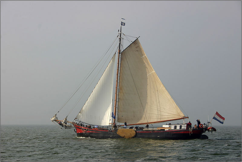 Im Herbst auf dem Ijsselmeer..