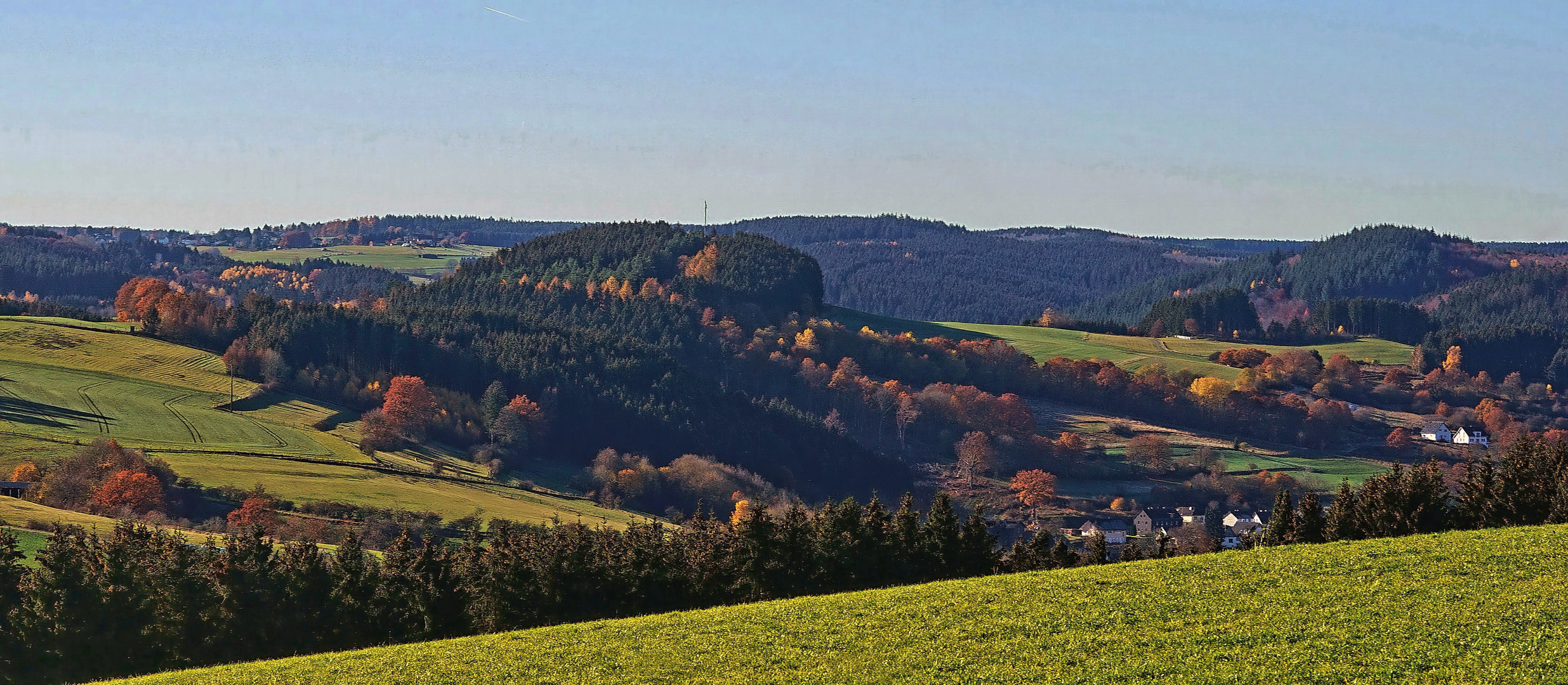 Im Herbst zeigt die Eifel ein schönes Gesicht