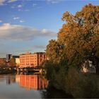 Im Herbstlicht an der Weser