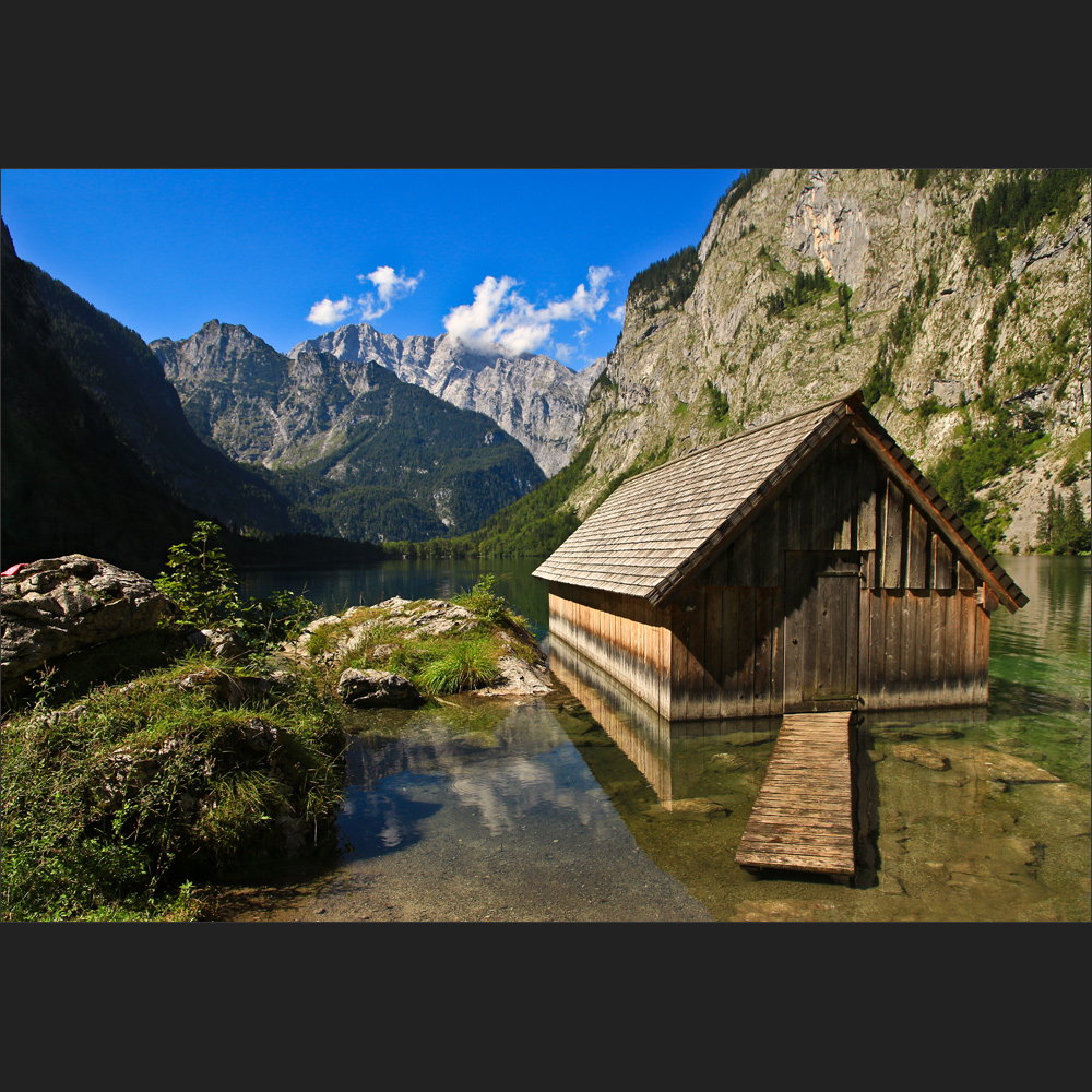 im herrlich klaren Obersee