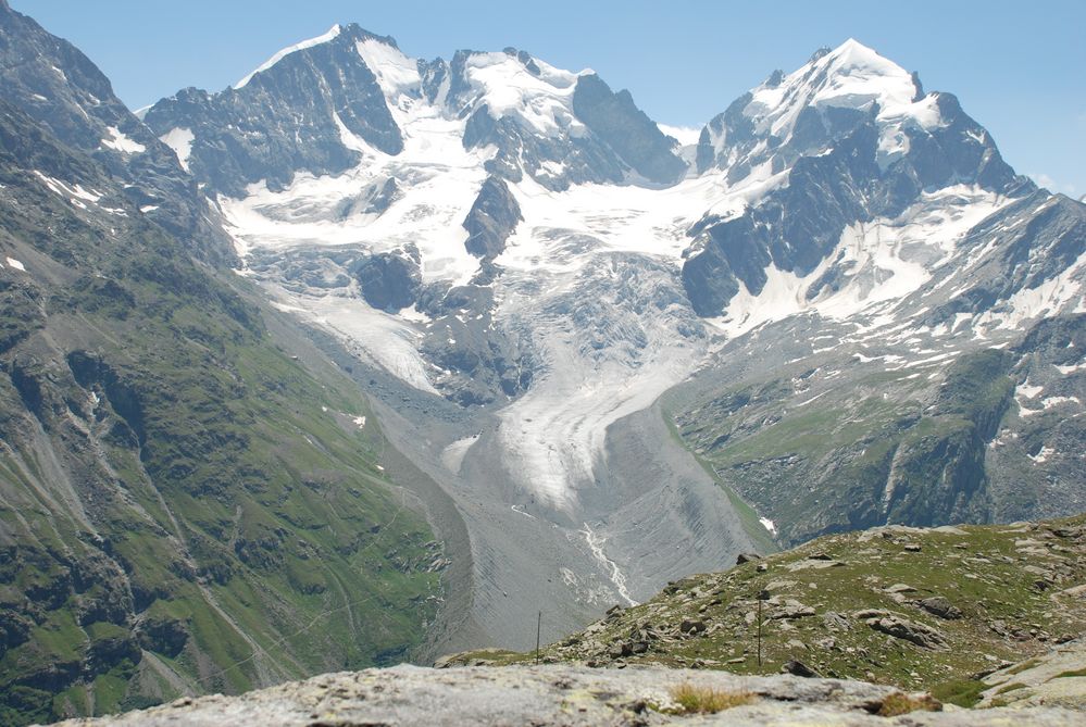 Im Herzen Europas:Gletscher auf Rückzug