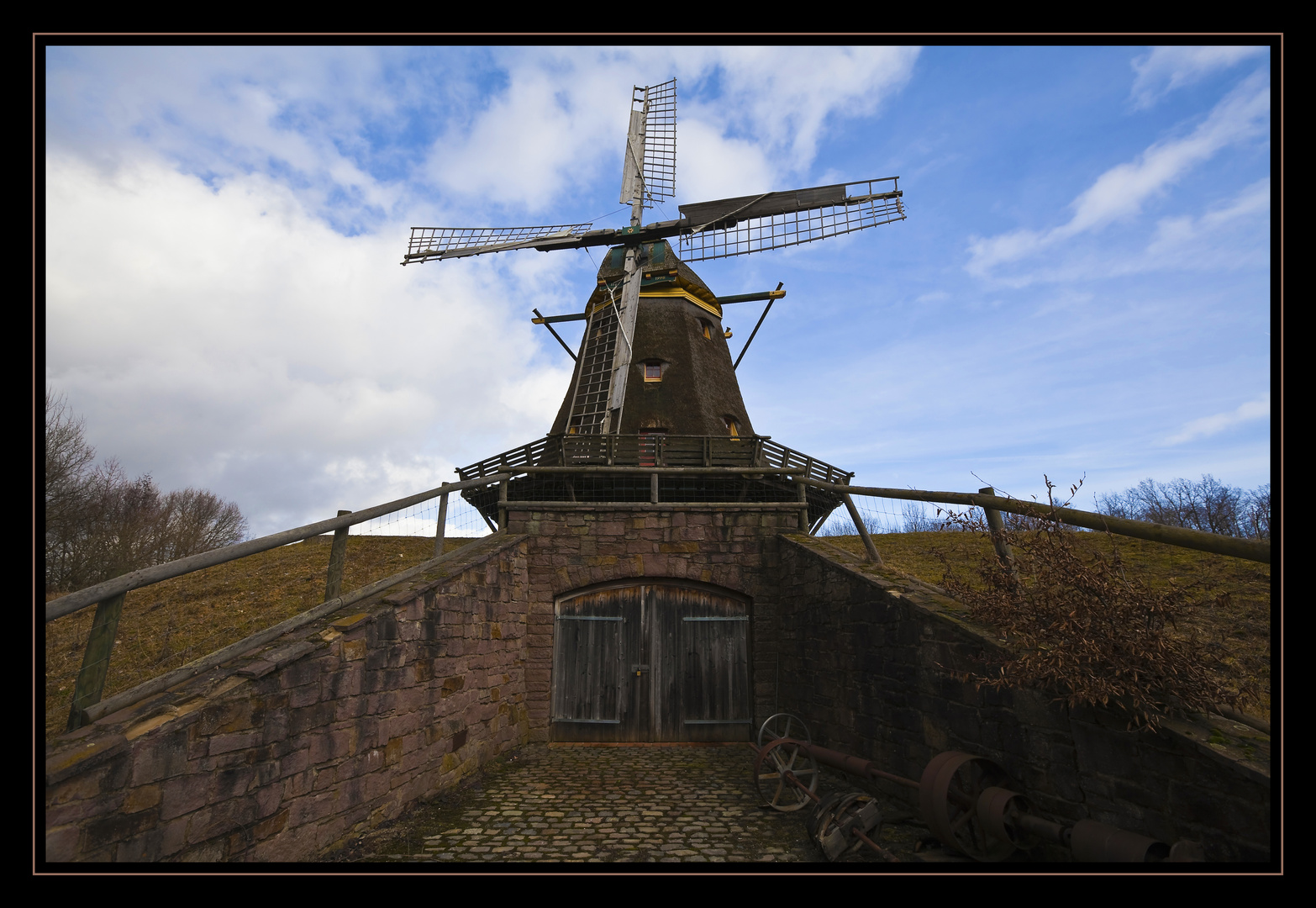 Im Hessenpark ~1~ ... Windmühle ...