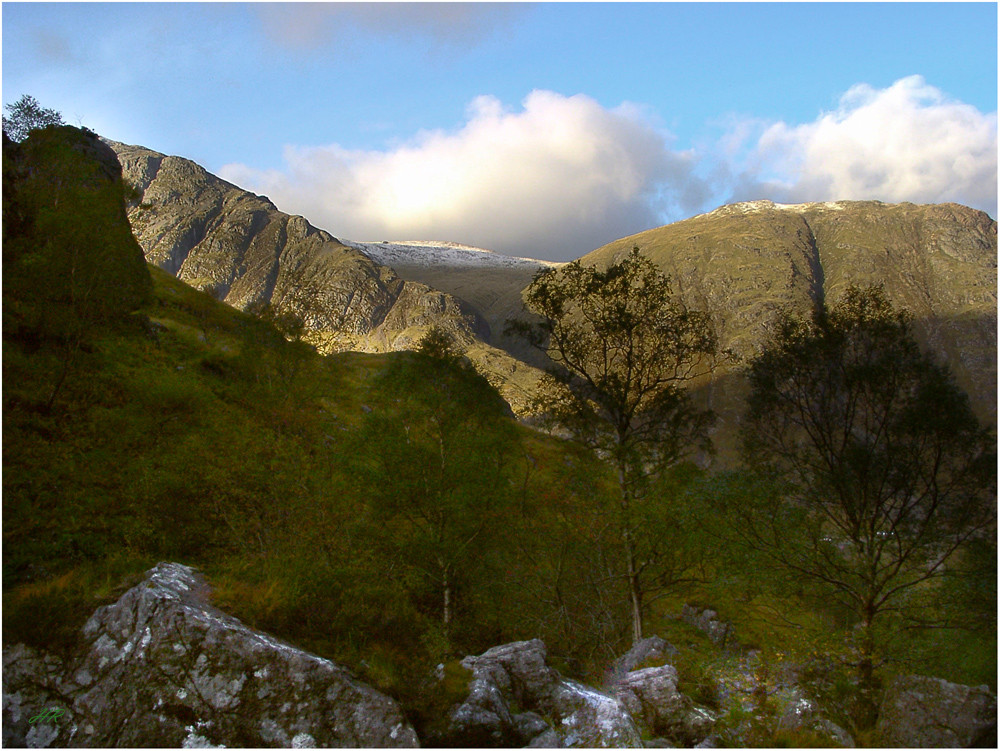 Im Highland von Schottland, in der Nähe von Fort William.