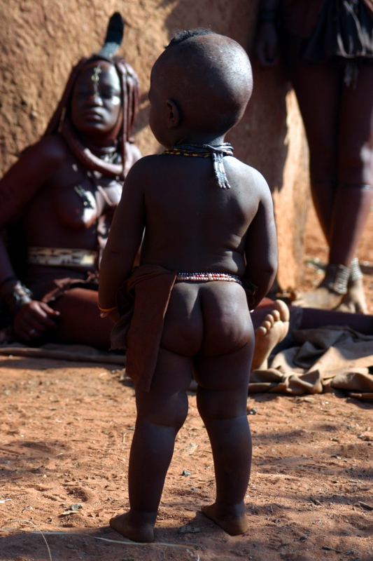 Im Himba Dorf