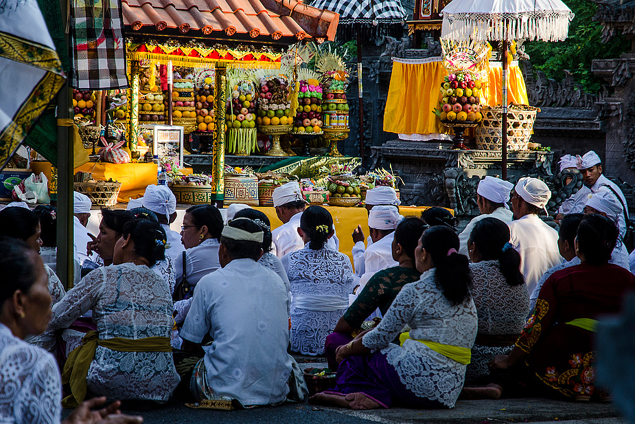 Im Hindutempel auf Bali