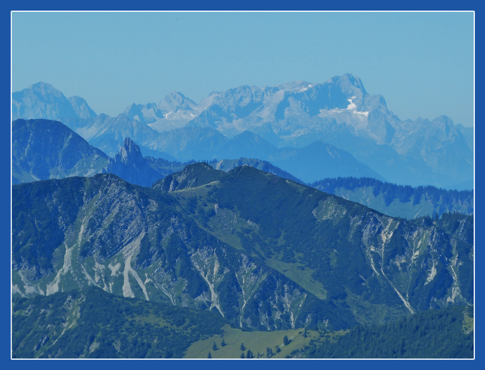 Im Hintergrund die Zugspitze ???