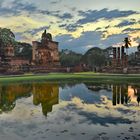 im historischen Park von Sukhothai