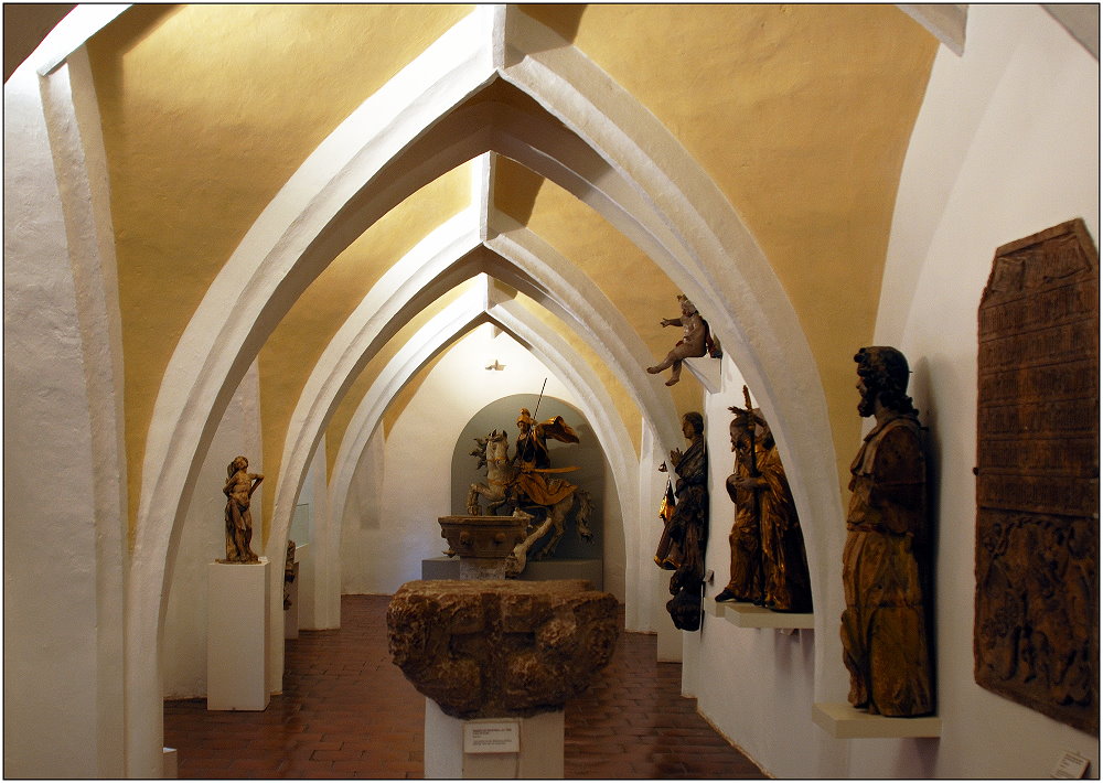 ... im Historischen Stadtmuseum von Burghausen ...