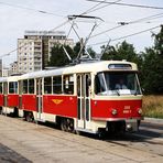 Im historischen Tatra durch Dresden