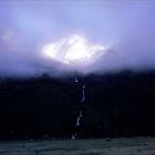 Im Hochgebirge bei Huaraz frühmorgens