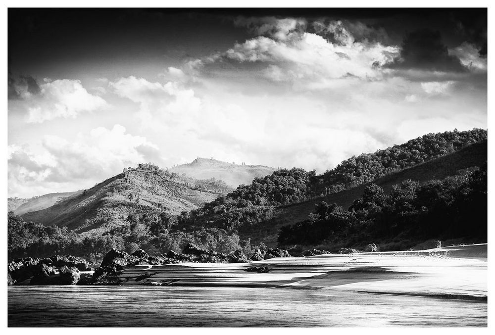 Im Hochland von Laos auf dem Mekong