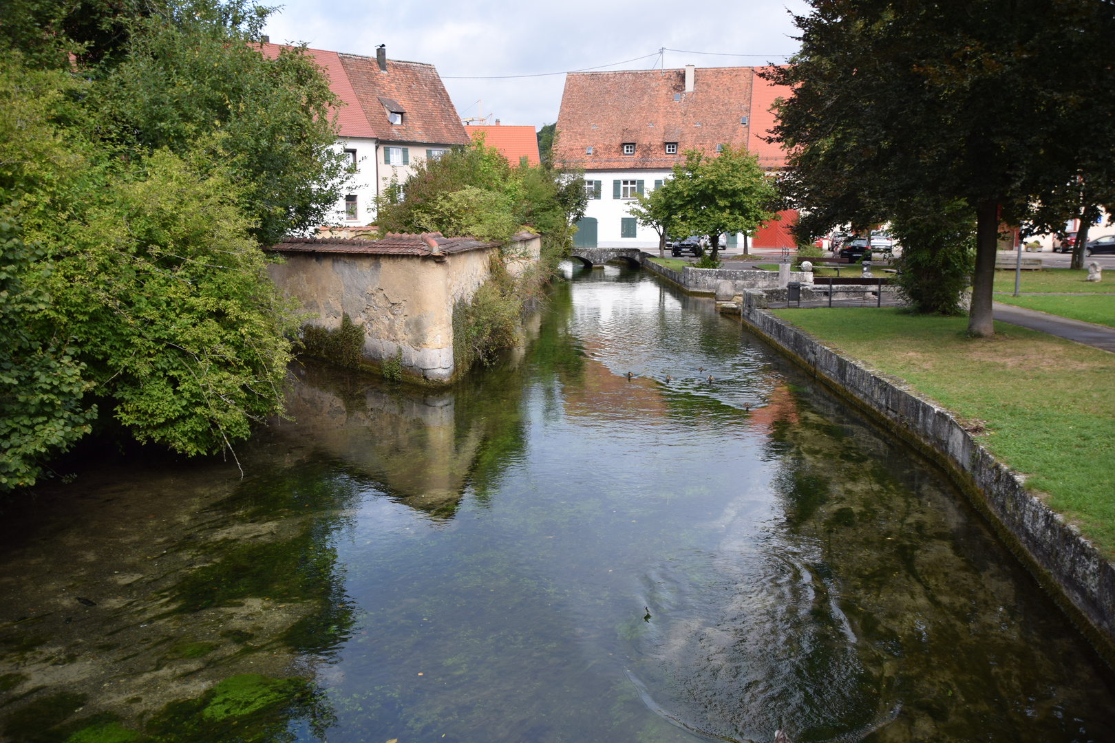 Im Hof des Kloster Zwiefalten