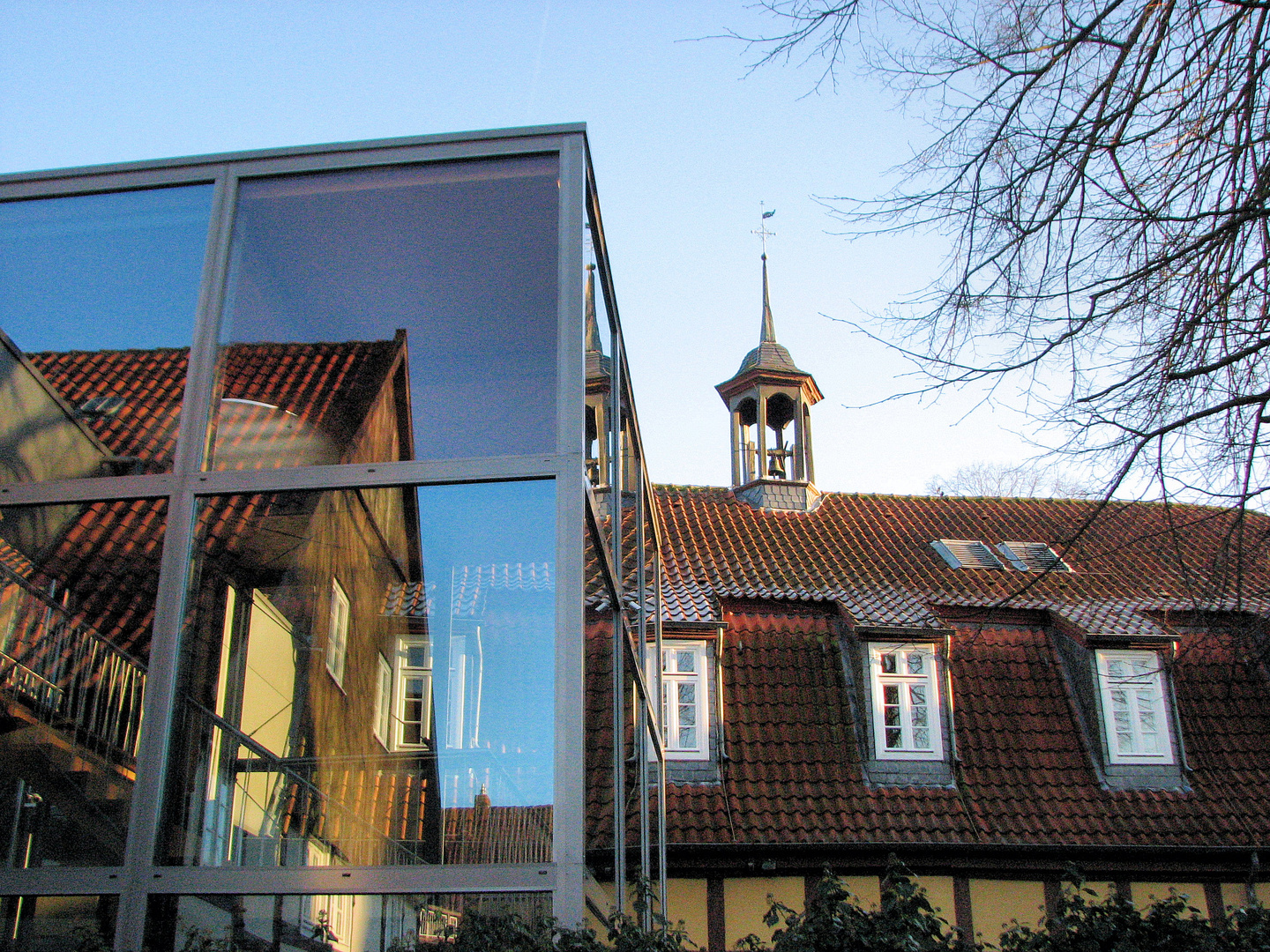 im Hof des Kunsthauses in Rietberg NRW