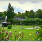 Im Hofgarten der Würzburger Residenz...