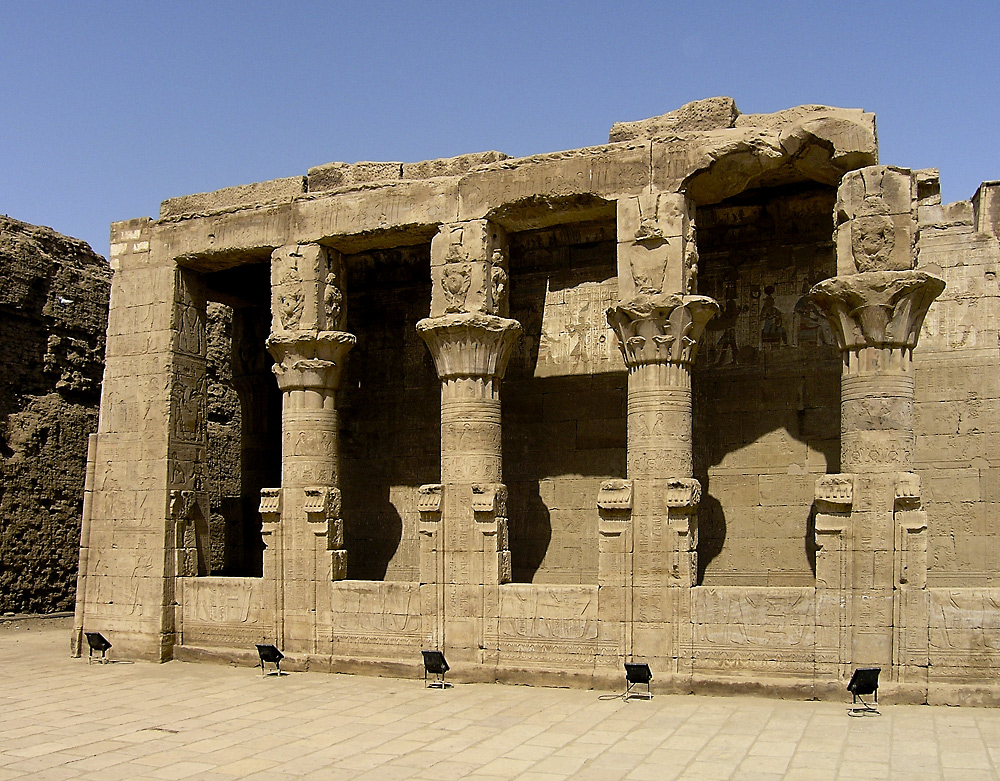 Im Horustempel in Edfu