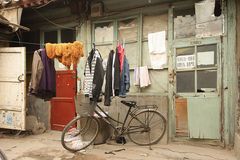 Im Hutong in Peking in Farbe