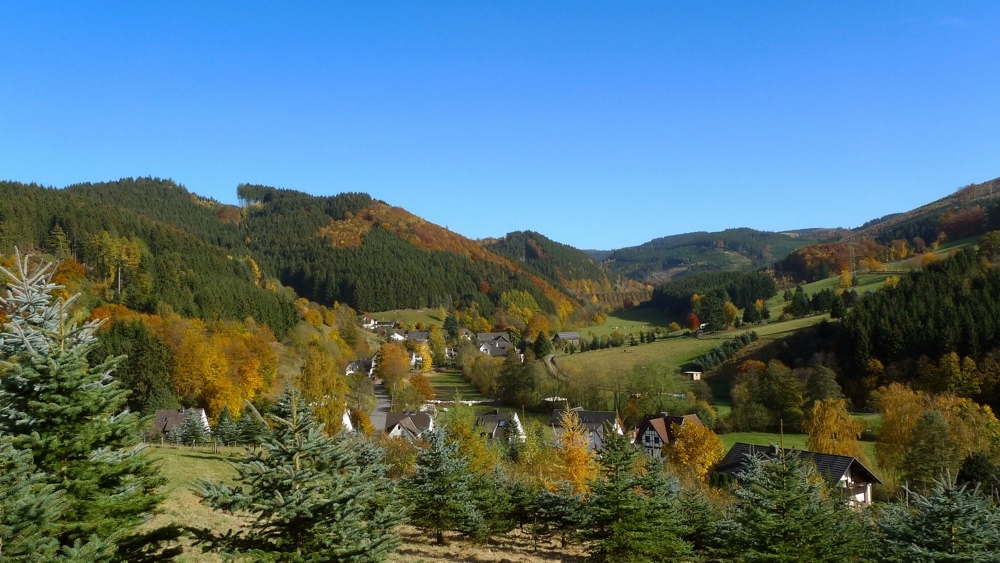 Im idyllischen Glingetal bei Rönkhausen ...